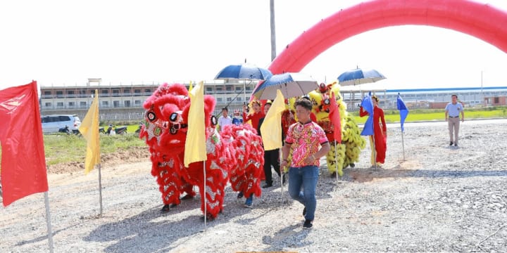 Công ty tổ chức lễ khởi công tại Bình Thuận