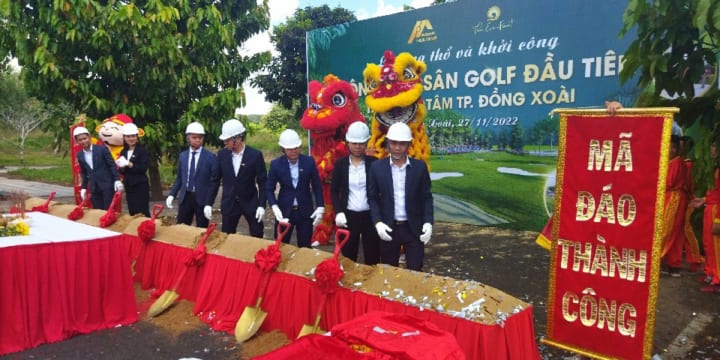Tổ chức lễ khởi công và lễ động thổ tại Bình Thuận| Khởi công Công viên sân Golf